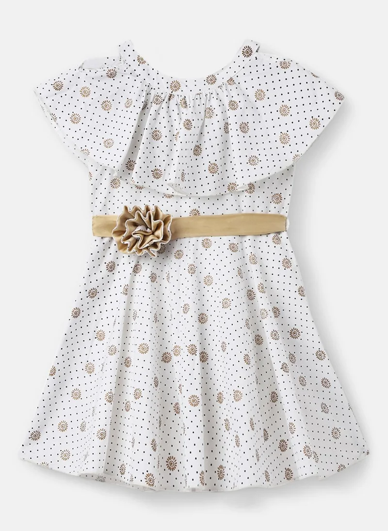 Nautinati Girls Dotted Dress | Age 4 - 8 Years
